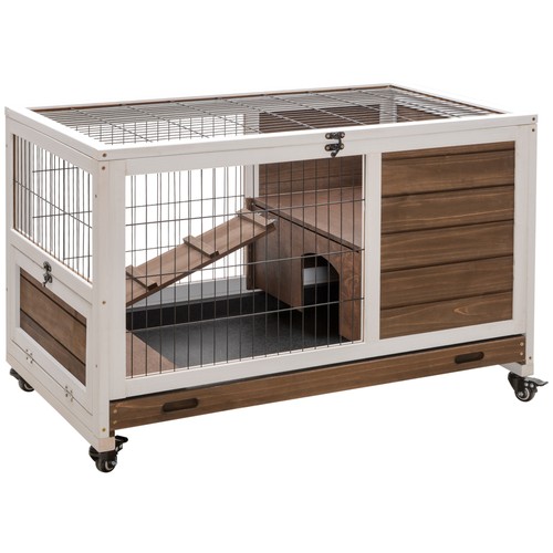 Pawhut rabbit cages - pawhut,