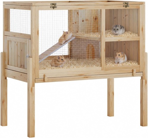 Wooden guinea pig - guinea, cage