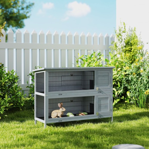 Rabbit hutch guinea pig - rabbit, hutch,