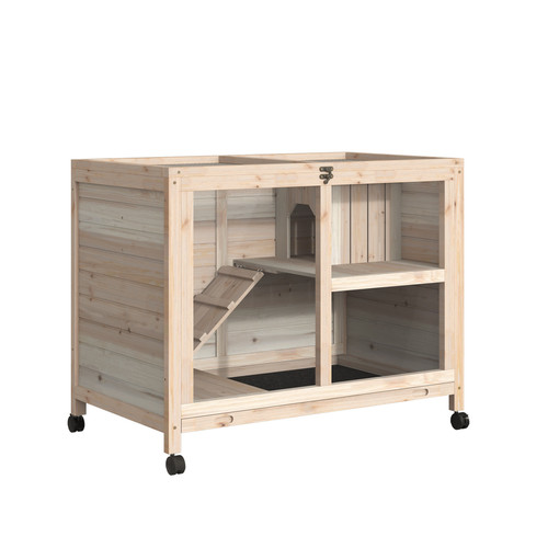 Indoor rabbit hutch - rabbit, pig