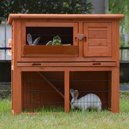 3ft rabbit hutch guinea pig - rabbit,