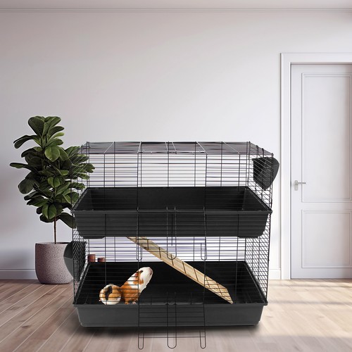 Indoor rabbit cage hutch - indoor,
